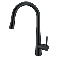 Thh Kitchen Sink Mixer Tap Matte Black