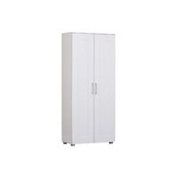 Montreal Multi-purpose Double Door Storage Pantry Cupboard Tall - White