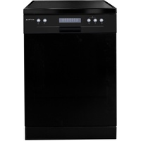 Artusi 60cm Freestanding Dishwasher ADW5001X Black Gloss