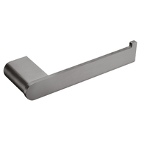 THH Bathroom Accessory Paper Holder Shiny Gun Metal