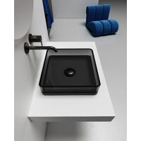 Thh Solid Surface Bathroom Basin 400*400*100