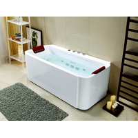 Thh Jacuzzi Massage Free Standing Bathtub White Glass 1600*800*620