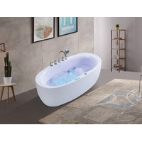 Thh Jacuzzi Massage Free Standing Bathtub White 1800*970*600