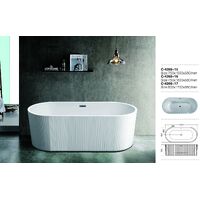 THH Free Standing Bathtub 80X170X58 HHBT38