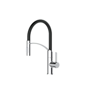 THH Goose Neck Kitchen Tap Mixer Chrome