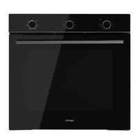 Omega 60cm 6 Function Oven Midnight Black OBO606M