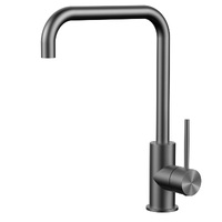 Thh Kitchen Sink Mixer Tap Brushed Gun Metal