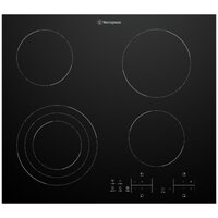 Westinghouse 60cm 4 Zone Ceramic Electric Cooktop WHC643BE